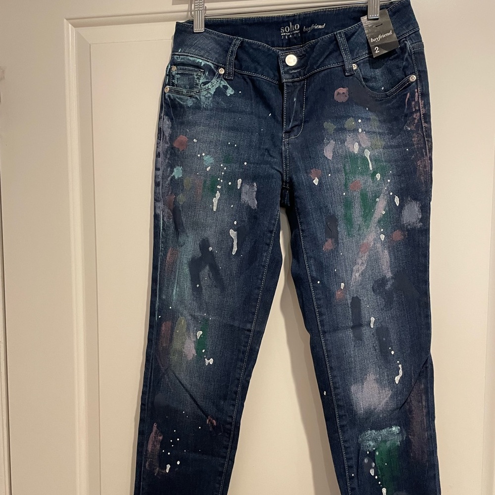 New York & Co Boy Friend Jeans Size 2 new